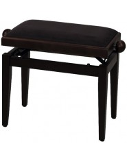 FX Piano bench de Luxe Walnut matt Brown seat