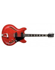 VGS E-Guitar Select Series Mustang VSH-110 Transparent Cherry Red