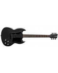 VGS E-Guitar Classix Series Cobra Gothic Black