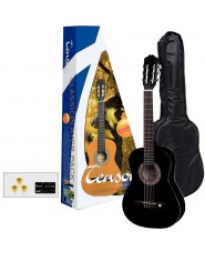 TENSON Classic guitars 3/4-Player Pack Guitar black