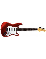 TENSON E-Guitars California ST Dual Blade Metallic Red