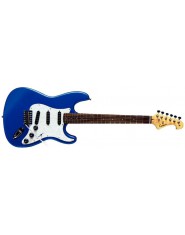 TENSON E-Guitars California ST Dual Blade Metallic-Blue