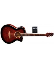 TENSON E-Acoustic Guitars GA-10CE, Cutaway Electro-Acoustic E-Acoustic, Violinburst